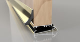 Stormguard_04SR506  - SLIMLINE 2K20 OUTWARD OPENING - Mobility Easy Access Threshold Door Sill - Exceeds BS 6375 Part 1