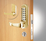 CL520 & CL525  - MORTICE LOCK WITH DOUBLE CYLINDER -  Heavy duty mechanical locks with code free option. Euro profile mortice sash lock with deadbolt and latchbolt.