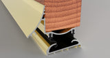 Stormguard_04SR100  - TRIMLINE RIO - Mobility Easy Access Threshold Door Sill = Suitable for inward and outward opening doors