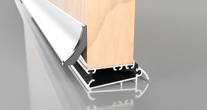 Stormguard_04SR506  - SLIMLINE 2K20 OUTWARD OPENING - Mobility Easy Access Threshold Door Sill - Exceeds BS 6375 Part 1