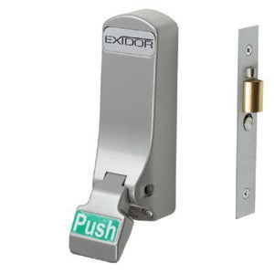 Exidor 306 - Push Pad Mortice Actuator with Cylinder Mortice Night Latch
