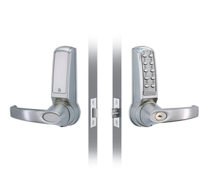 CL4010  - ELECTRONIC TUBULAR LATCH- Fully programmable on the door via the keypad with a multiple range of functions.