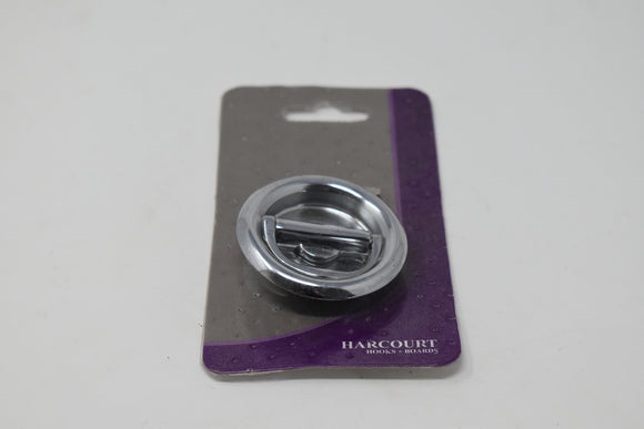 Harcourt Round Flush Ring Pull 52mm