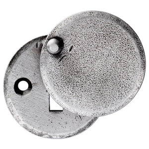 Hand Forged Pewter Escutcheon