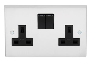 2 Gang Switched Sockets