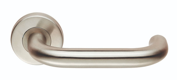 NERA 19MM DIA. SAFETY LEVER ON  CONCEALED FIX SPRUNG ROUND ROSE G201
