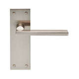 TRENTINO LEVER ON BACKPLATE  - LATCH