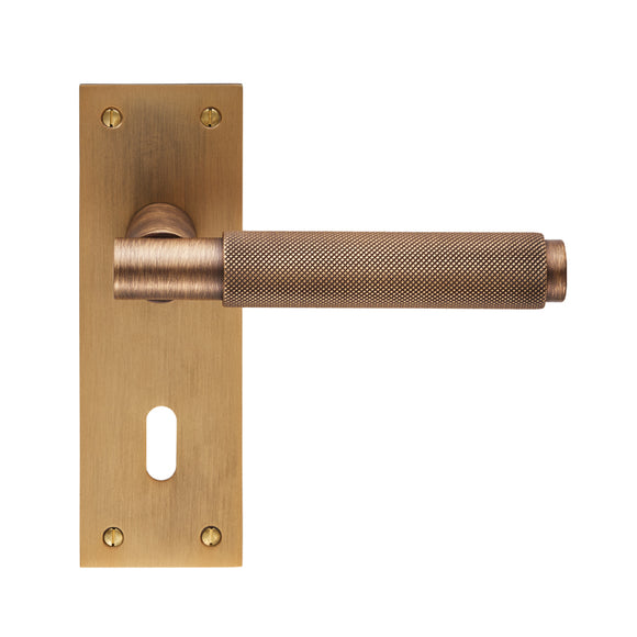 VARESE LEVER ON BACKPLATE  - LOCK 57MM