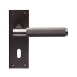VARESE LEVER ON BACKPLATE  - LOCK 57MM