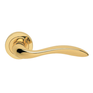 GIAVA LEVER ON CONCEALED FIX ROUND ROSE OTL (POLISHED BRASS)