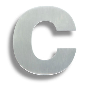 89 X 80 X 2MM LETTER C - CONCEALED PIN FIT G316